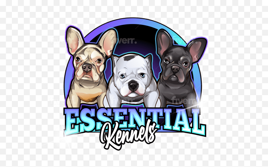 Design Animal Mascot Or Cartoon Logo For You By Sobisss Fiverr Emoji,Bulldog Mascot Logo