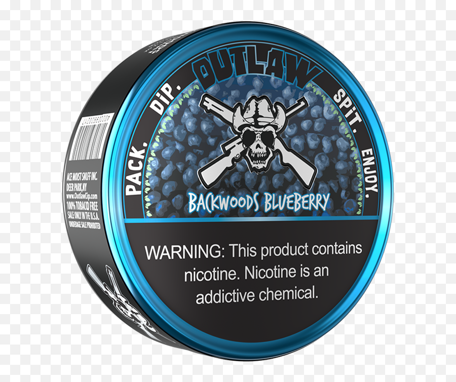 Outlaw Backwoods Blueberry Dip - Outlaw Backwoods Blueberry Emoji,Backwoods Logo