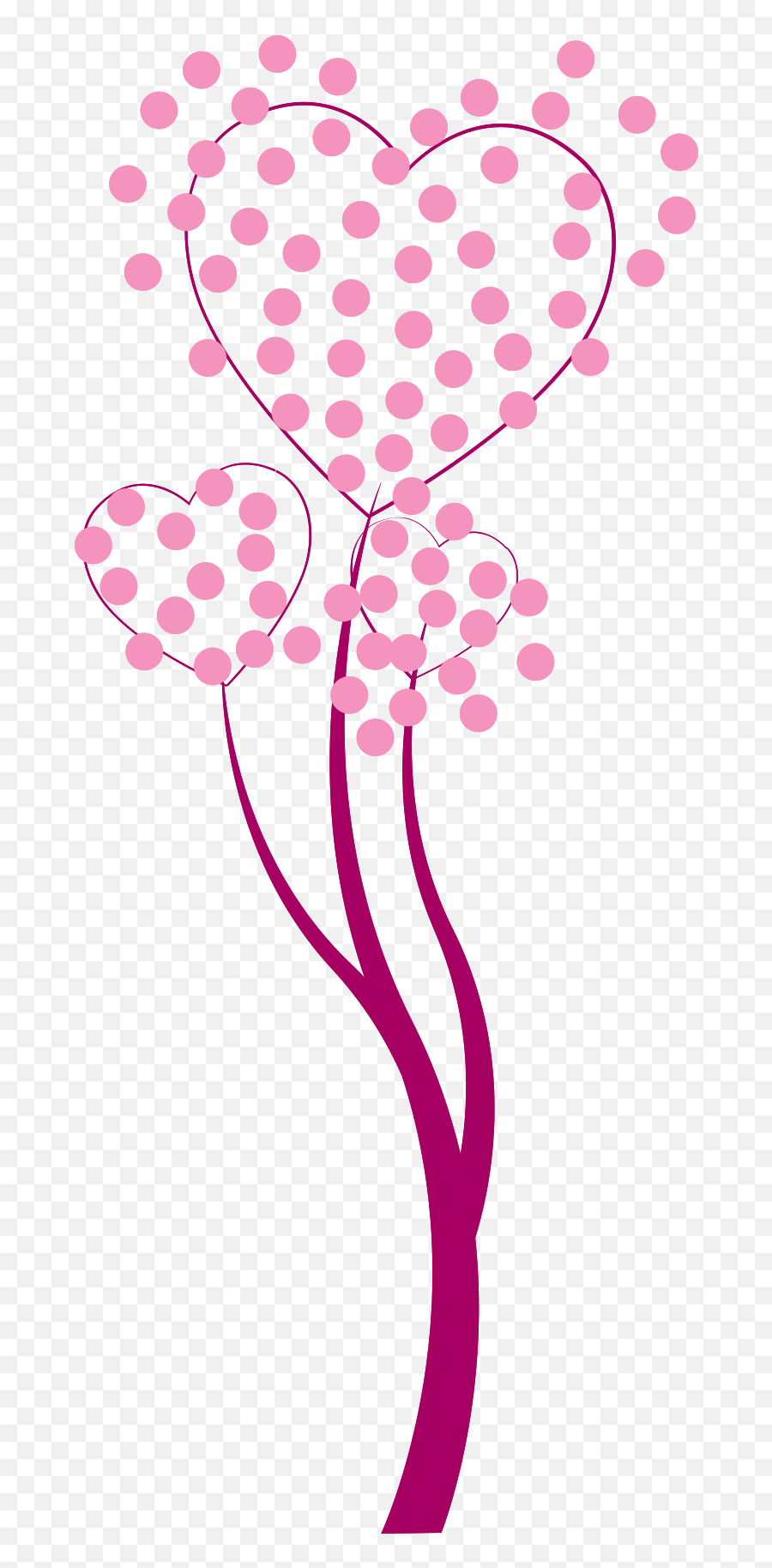 Free Tree Of Hearts Png With Transparent Background - Heart Emoji,Hearts Png