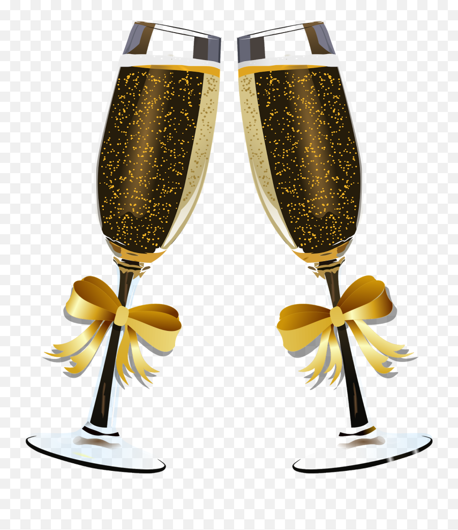 Party Glass Png - Champagne Stemware Transparent Cartoon Wine Glass Champagne Cheers Emoji,Cheers Clipart