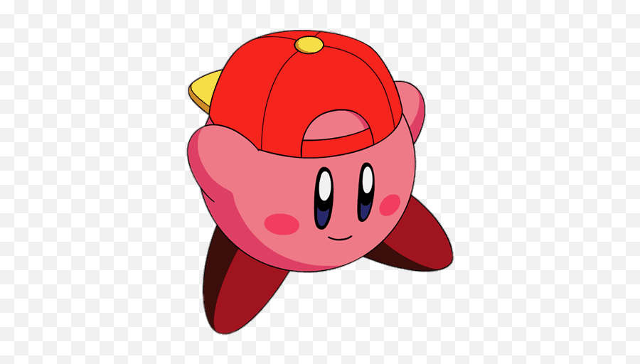 Kirby Wearing A Cap Pnglib U2013 Free Png Library - Kirby Wearing A Hat Emoji,Gta Wasted Png