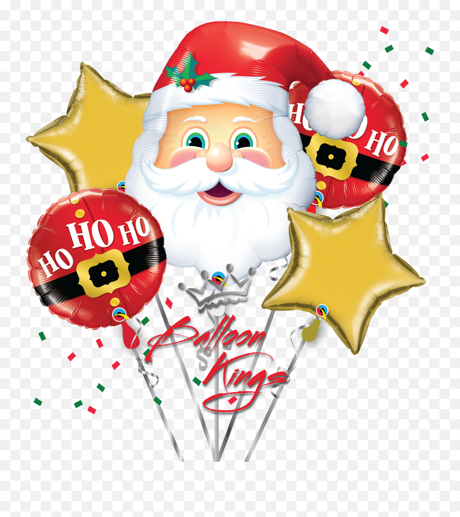 Santa Head Bouquet Emoji,Santa Logo