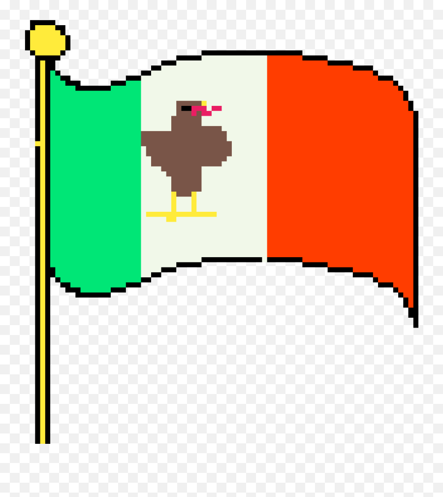 Pixilart - The Mexican Flag By Cutty2020 Pan Flag Pixel Art Emoji,Mexican Flag Png
