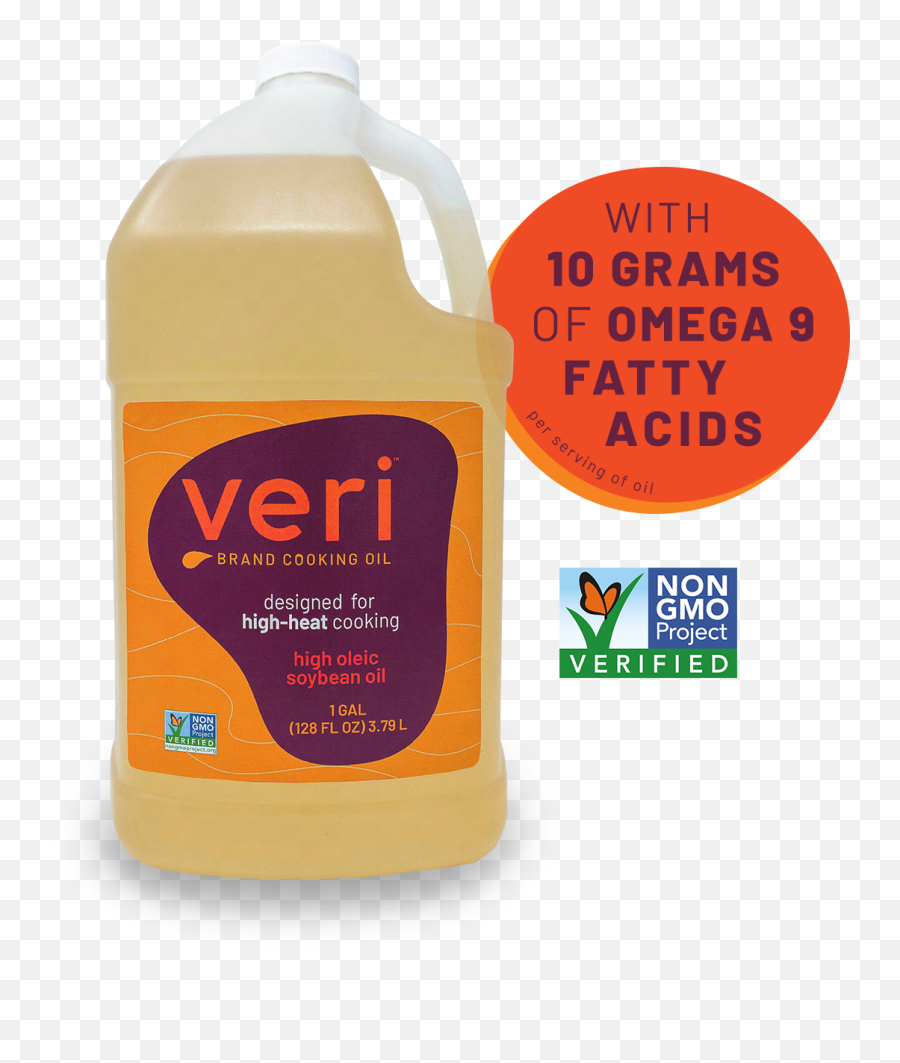 Veri Brand Cooking Oil - Household Cleaning Product Emoji,Non Gmo Project Logo