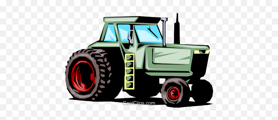 Farm Tractor Royalty Free Vector Clip Emoji,Farmer On Tractor Clipart