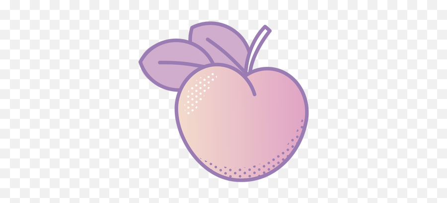 Vaporwave Peach Fruit - Transparent Png U0026 Svg Vector File Peach Vaporwave Emoji,Peach Png
