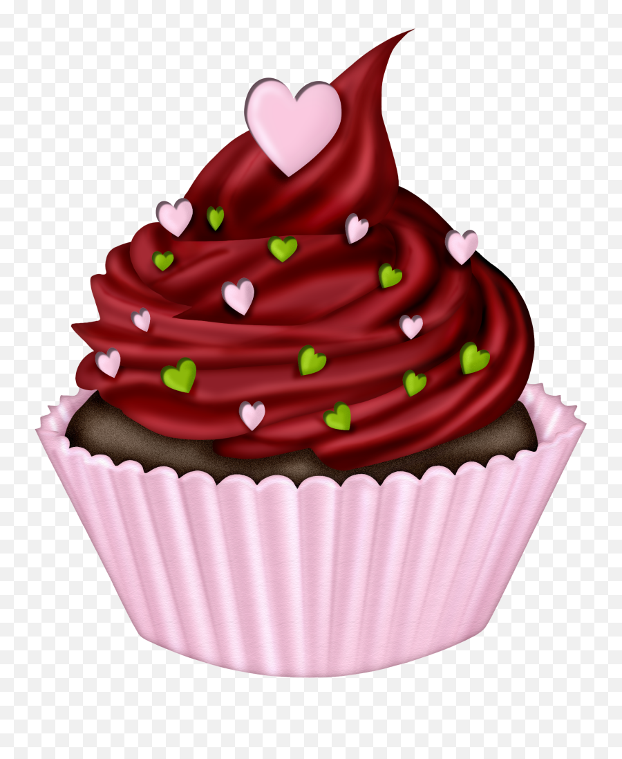 Cupcake Clipart Png - Transparent Background Cupcake Cartoon Png Emoji,Cupcake Clipart