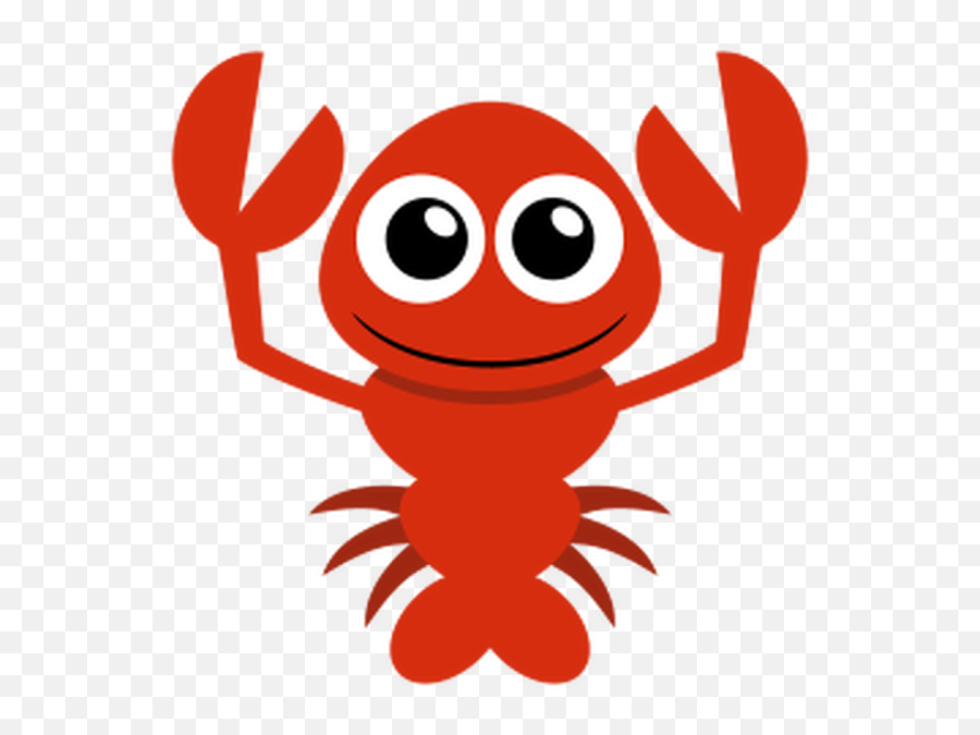 Lobster Clip Art Openclipart Drawing Vector Graphics - Lobster Clip Art Smiling Emoji,Lobster Clipart