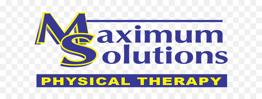 Home - Maximum Solutions Physical Therapy Best Physical Emoji,Physical Therapy Logo