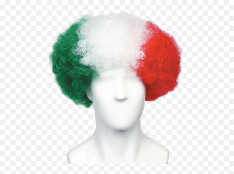 Peluca Afro Tricolor - National Team Country Flag Afro Peluca Tricolor Afro Emoji,Afro Png