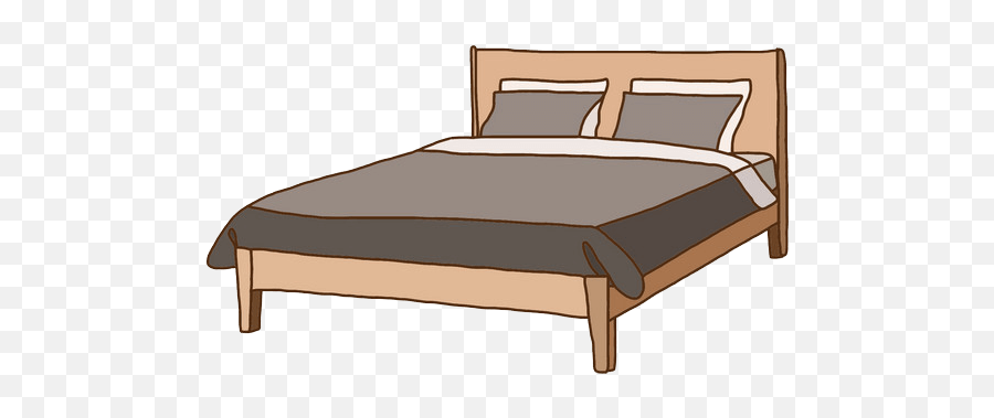 Bed Clipart Transparent 3 - Full Size Emoji,Bed Clipart