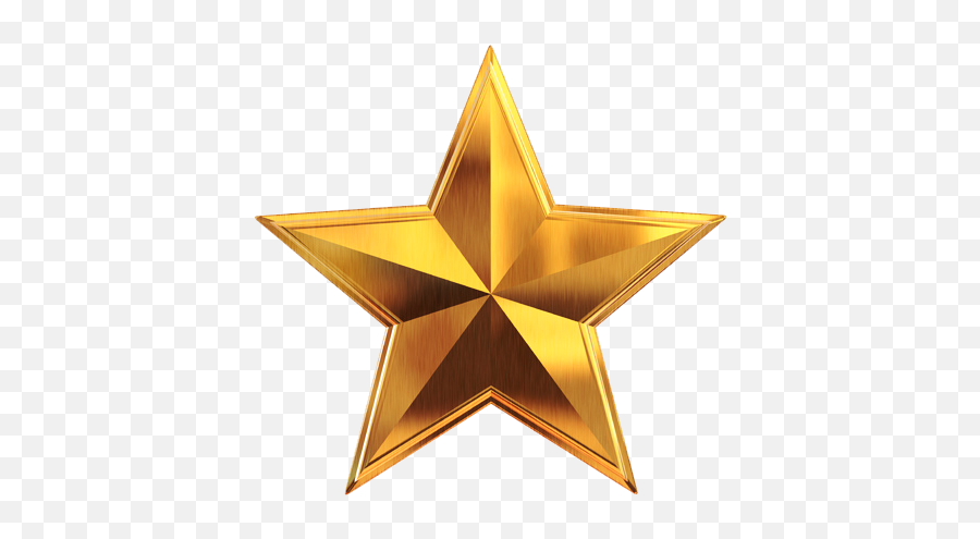 3d Gold Star Png File - Gold Stars Clip Art Emoji,Star Png