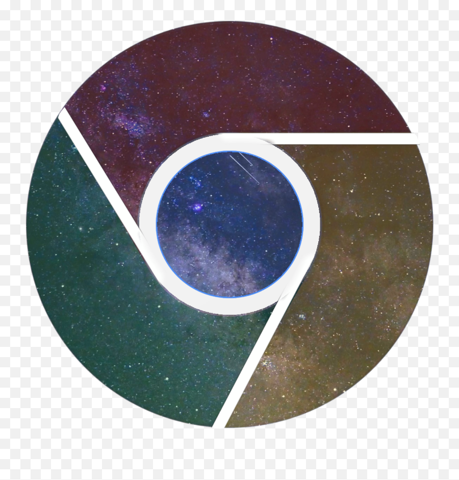 Google Chrome Logo Edited Sticker By 23jessy2008 - Dot Emoji,Chrome Logo