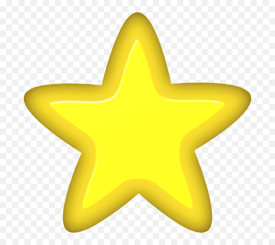 Gold Star Clipart No Background - Star Clip Art Emoji,Gold Star Clipart