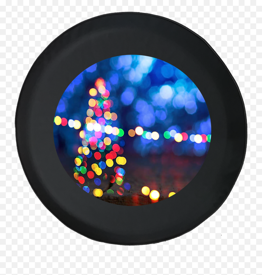 Blurred Lights Png - Christmas Lights Background Emoji,Christmas Lights Transparent Background