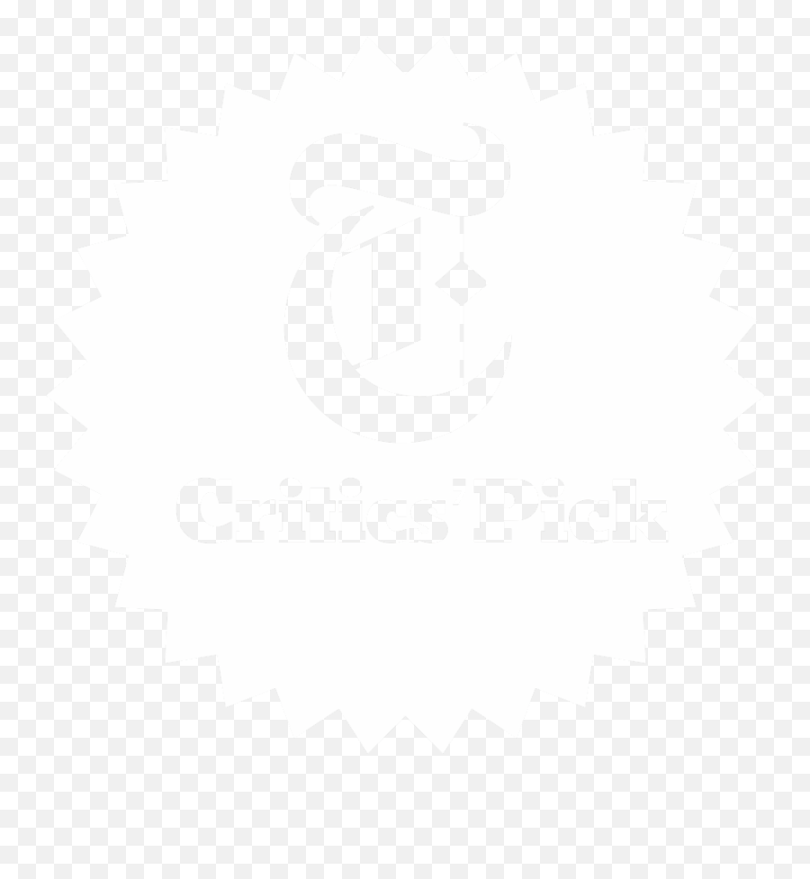 New York Times Critic Picks Transparent - Ny Times Critics Pick Logo Clear Emoji,New York Times Logo