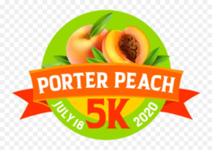 Porter Peach Classic 5k - Superfood Emoji,Peach Logo