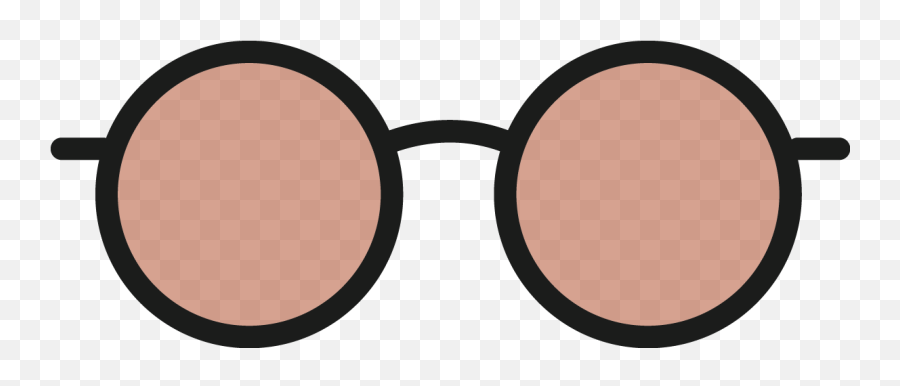 Download Vector Sunglasses Euclidean Goggles Retro Round - Round Glasses Vector Png Emoji,Sunglasses Clipart Png