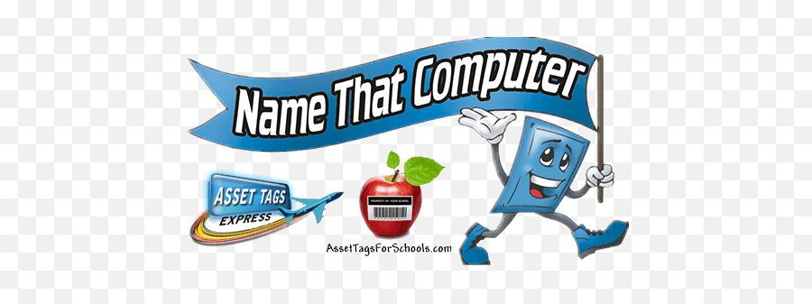 Asset Tag Labels Computer Case Badges - Language Emoji,Logo Tags