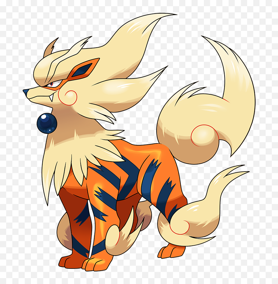 006 1mega Arcanine - Pokémon Phoenix Rising Emoji,Arcanine Png