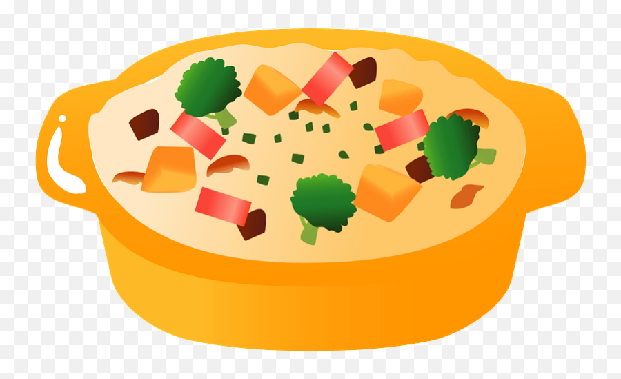 Gratin Food Clipart - Dish Emoji,Clipart - Food