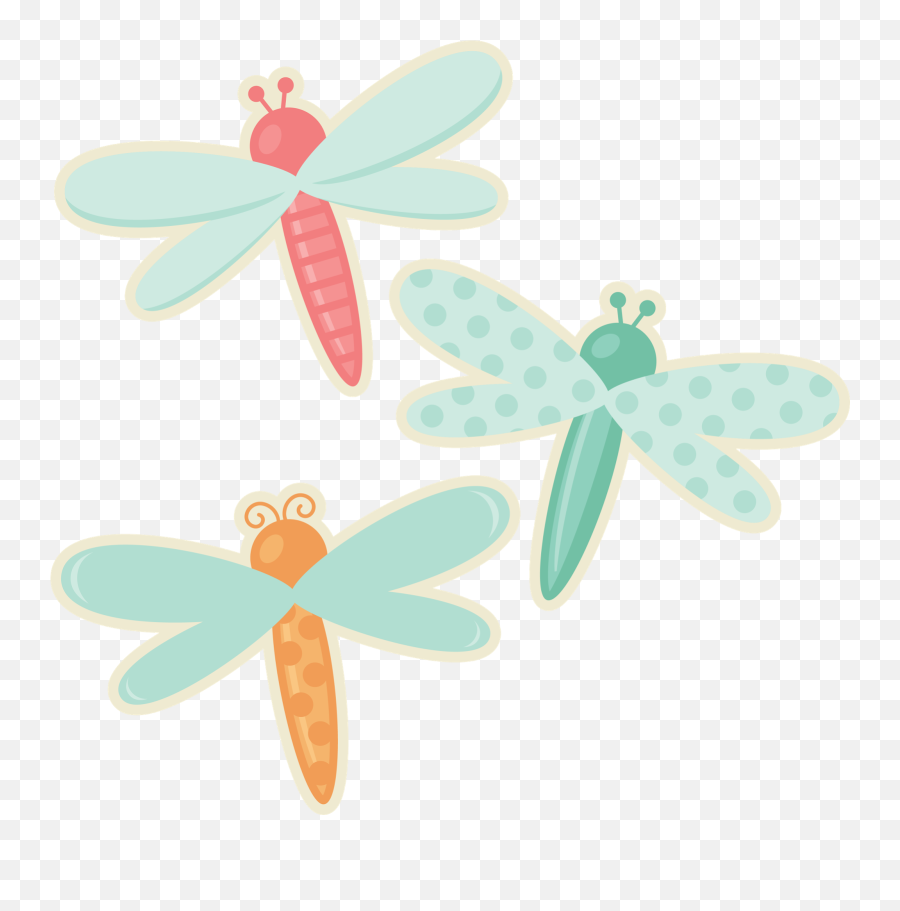 Dragonfly Transparent Svg - Cute Dragonfly Clip Art Girly Emoji,Dragonfly Clipart