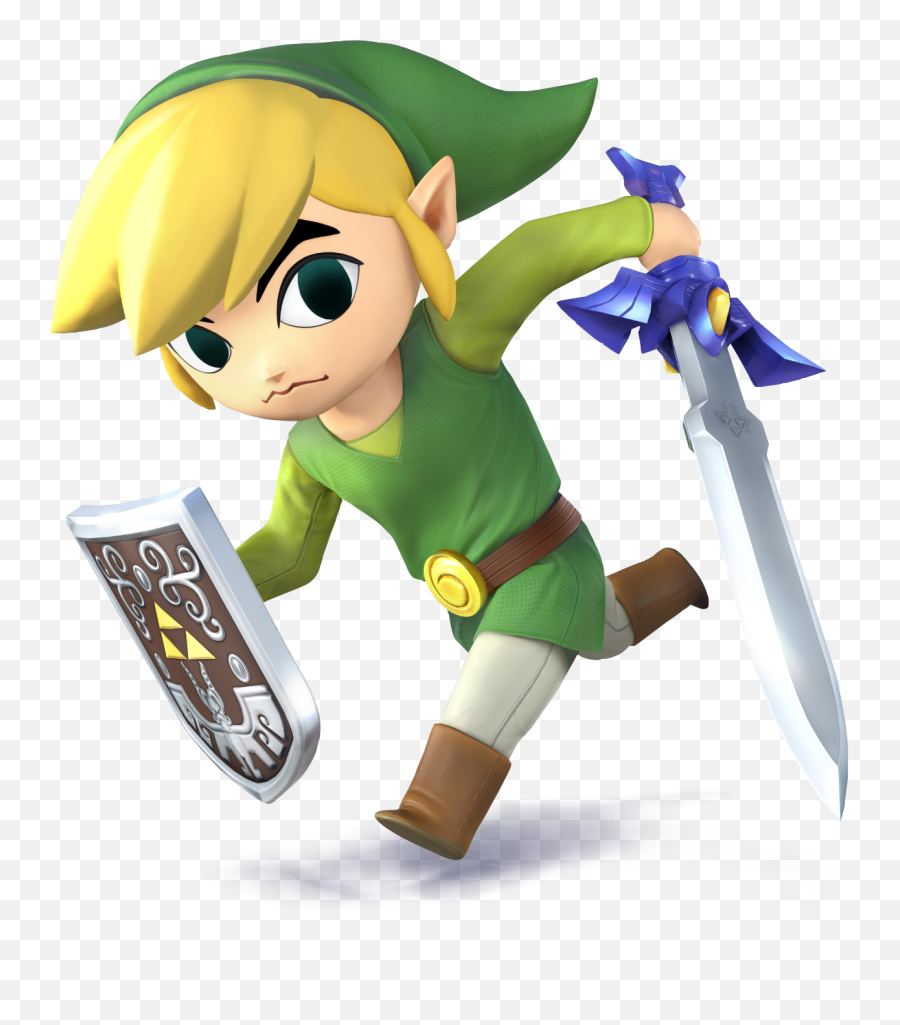 Toon Link - Link Wind Waker Master Sword Emoji,Toon Link Png