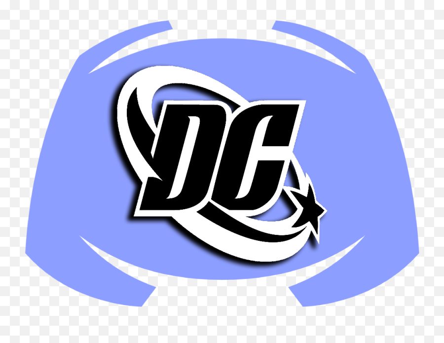 Dc Comics Logo In Black White And Dc - Adesivo Dc Emoji,Dc Comics Logo