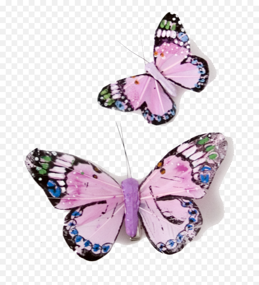 Pink Butterfly Transparent Hq Png Image - Butterflies Emoji,Butterfly Transparent