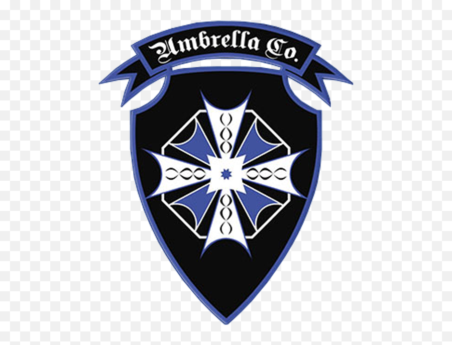 Resident Evil 7 Umbrella Logo - Blue Umbrella Corporation Resident Evil Hd Emoji,Umbrella Logo