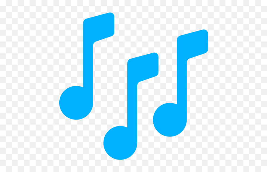 Musical Notes Emoji - Notas Musicales Emoji Png,Notas Musicales Png