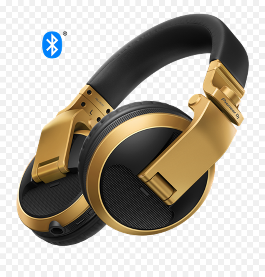 Hdj - Gold Pioneer Dj Headphones Emoji,Headphone Logo