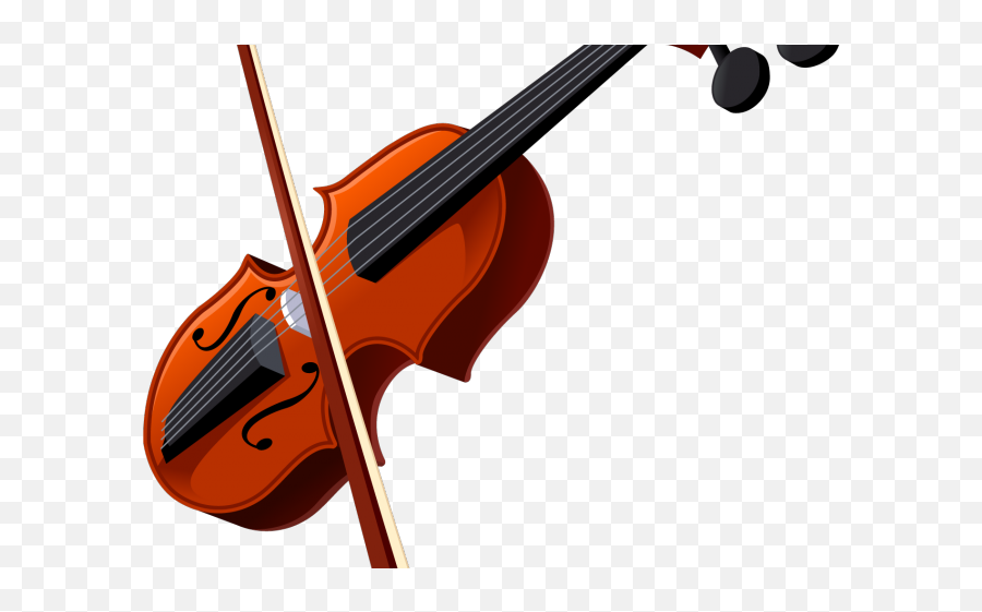 Download Hd Violin Clipart Blue - Vilin Clipart Emoji,Violin Transparent Background