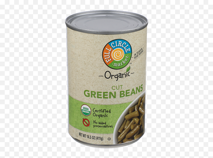 Full Circle Organic Cut Green Beans Hy - Vee Aisles Online Emoji,Green Beans Png