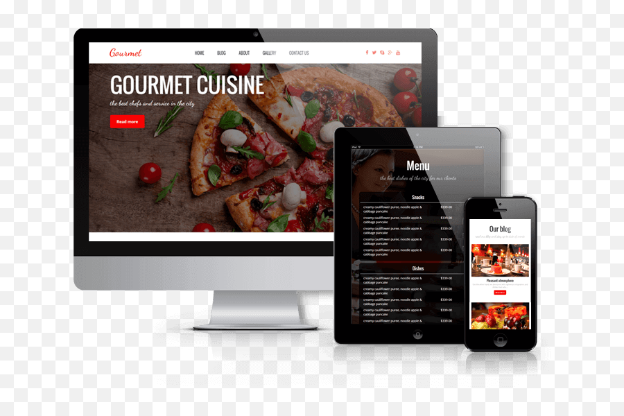 Gourmet Wordpress Restaurant Theme Emoji,Transparent Themes