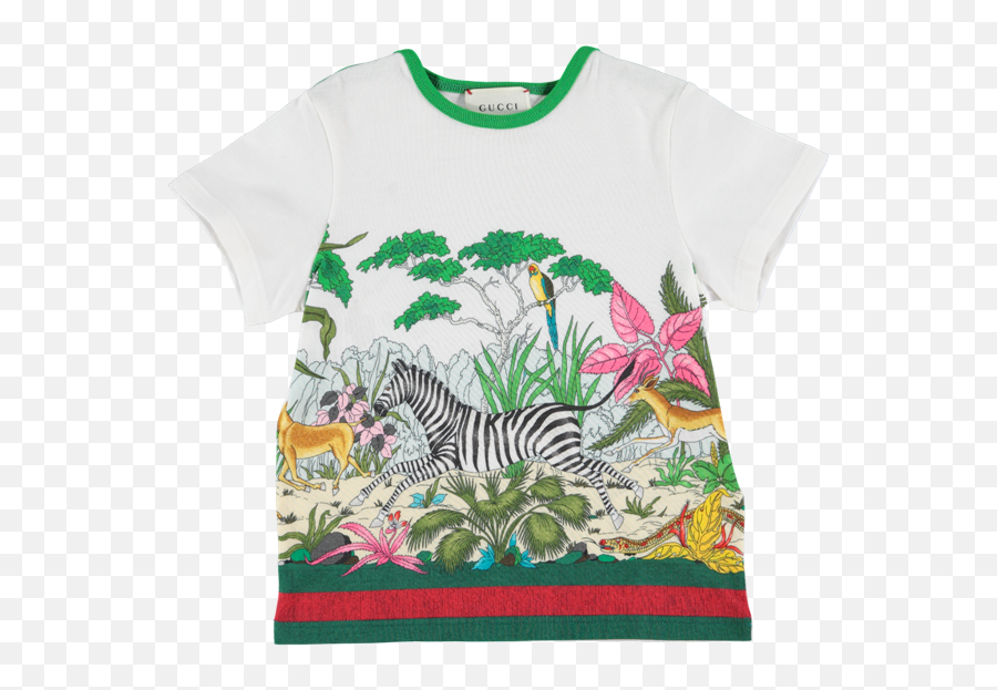Gucci Snake Png - Picture Of Babies Jungle Print Tshirt Emoji,Gucci Snake Logo