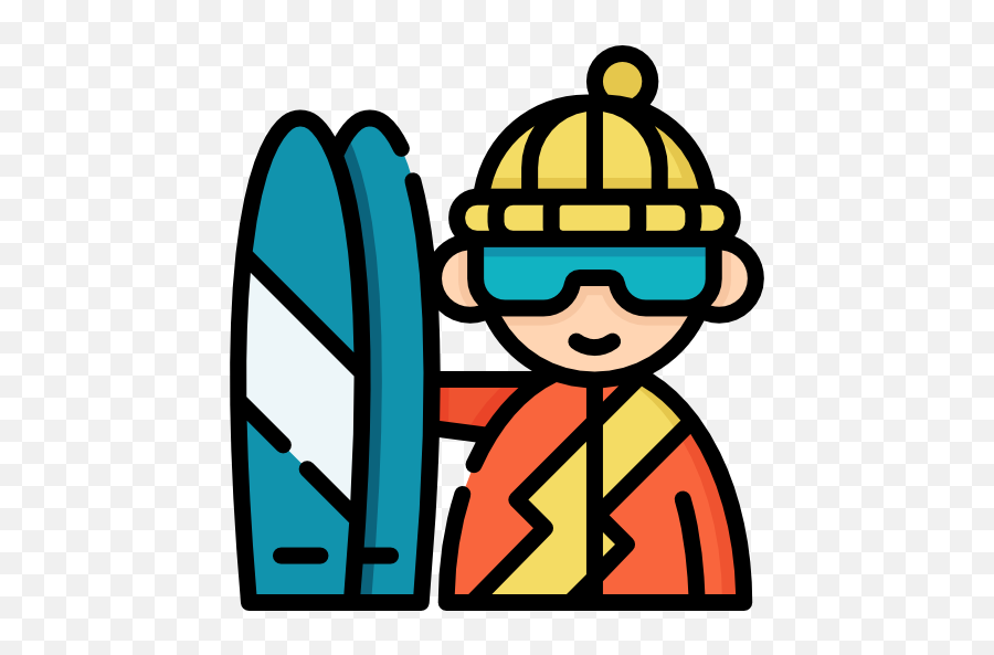 Skiing - Free Sports Icons Emoji,Production Clipart