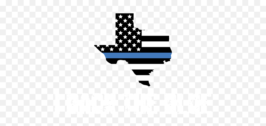 Texas Police Appreciation Thin Blue Line I Back The Blue 2 Emoji,Blue Line Logo