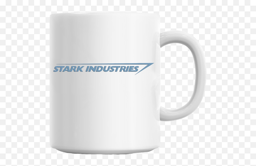 Download Hd Stark Industries Mug - White Coffee Mug Emoji,White Mug Png