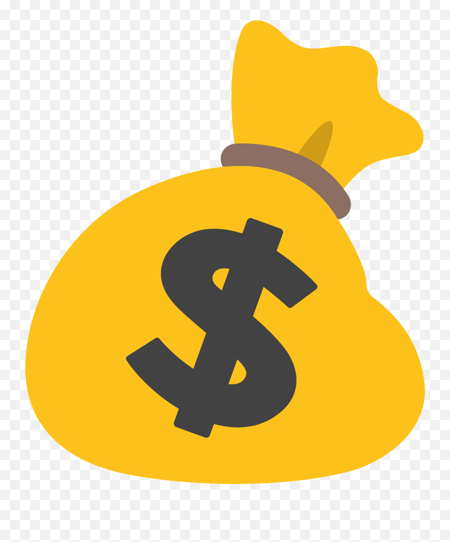 Money Bag Emoji Clipart Free Download Transparent Png - Money Emoji Png,Money Bag Clipart