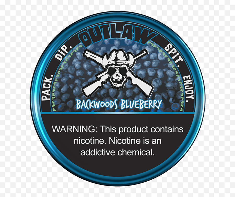 Outlaw Backwoods Blueberry Dip - Outlaw Backwoods Blueberry Emoji,Backwoods Logo