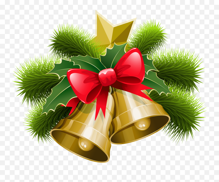 Christmas Bells Christmas Clipart - Christmas Bells Png Transparent Background Emoji,Christmas Bells Clipart