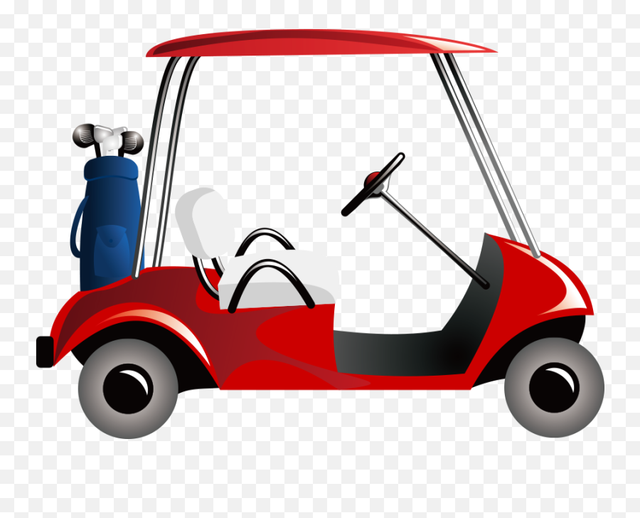 Golf Course Golf Club Tee - Golf Car Png Download 1000 Transparent Golf Cart Png Emoji,Golf Club Clipart
