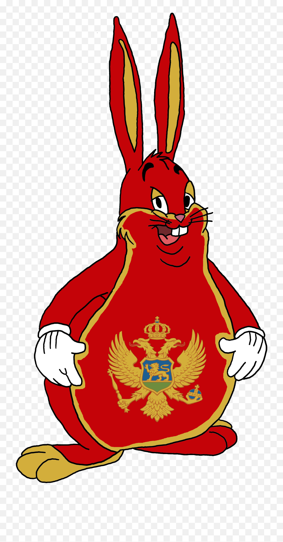 2balkan4you - Montenegro Big Chungus Emoji,Big Chungus Transparent