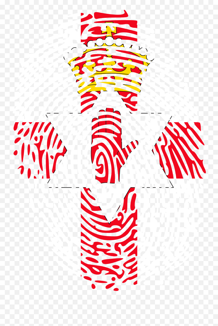 Download Fingerprints Flag North Ireland 1479262 - White Transparent Fingerprint Png Emoji,North Pole Clipart