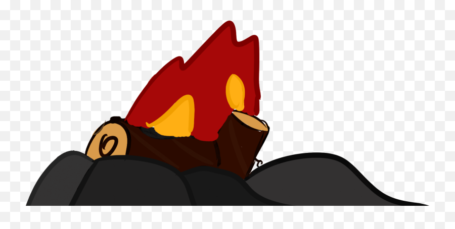Campfire Clipart Animated Gif - Cartoon Campfire Gif Fictional Character Emoji,Campfire Clipart