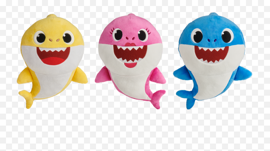 Baby Shark Transparent Png Baby Shark Clipart Free Download - Baby Shark Plush Emoji,Song Clipart