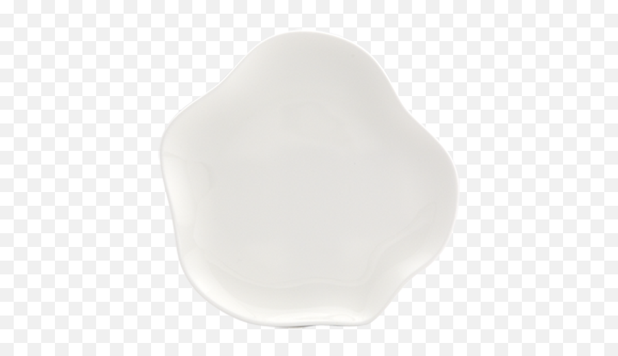 Blossom Plain White Plate 6 - Solid Emoji,White Plate Png