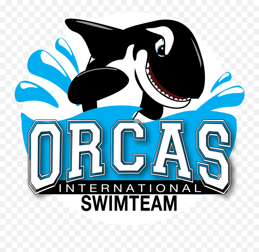 Orcas International Swim Team Logo - Orcas Team Logo Emoji,Team Logo