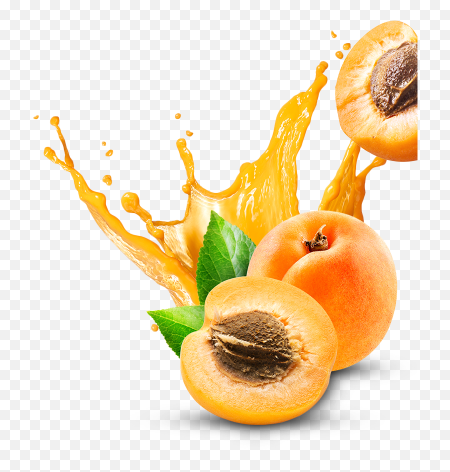 Apricot Fruit Slice Transparent Background Png Mart Emoji,Peach Transparent Background